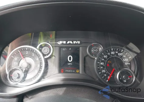 2019 Ram 1500 Big Horn/Lone Star 4X4 5'7 Box z USA, uszkodzony, nr VIN 1C6SRFFT7KN663677